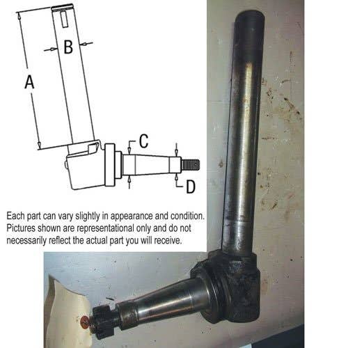 400095 | Spindle - Right Hand & Left Hand | Allis Chalmers 7000 |  | 70261052