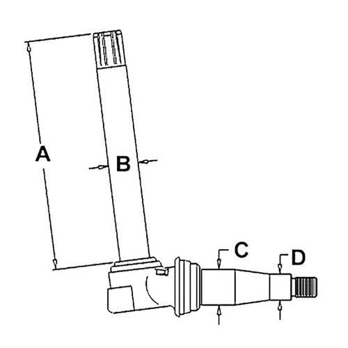 402220 | Spindle - Right Hand & Left Hand | John Deere 1640 1840 2040 2140 2250 2350 2450 2550 2555 2650 2750 2755 2840 2850 2855 2940 2950 3030 3040 3130 3140 3150 |  | AR74606