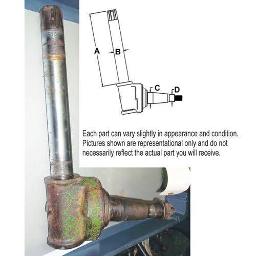 402225 | Spindle - Right Hand & Left Hand | John Deere 4555 4560 4630 4640 4650 4755 4760 4840 4850 4955 4960 8100 8200 8300 |  | AR53880 | R34041