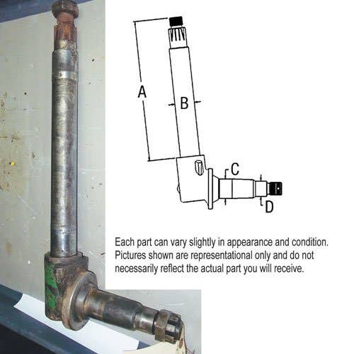 Used Spindle - Right Hand & Left Hand fits White 2-70 2-85 2-88 2-105 2-110 100 120 161959A fits Oliver 1650 1655 1750 1755 1850 1855 1950 161959A Used Spindle - Right Hand & Left Hand fits White 2-70 2-85 2-88 2-105 2-110 100 120 161959A fits Oliver 1650 1655 1750 1755 1850 1855 1950 161959A