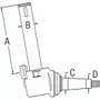 100093 | Spindle - Right Hand | Allis Chalmers D21 210 220 | | 70252094 100093 | Spindle - Right Hand | Allis Chalmers D21 210 220 | | 70252094