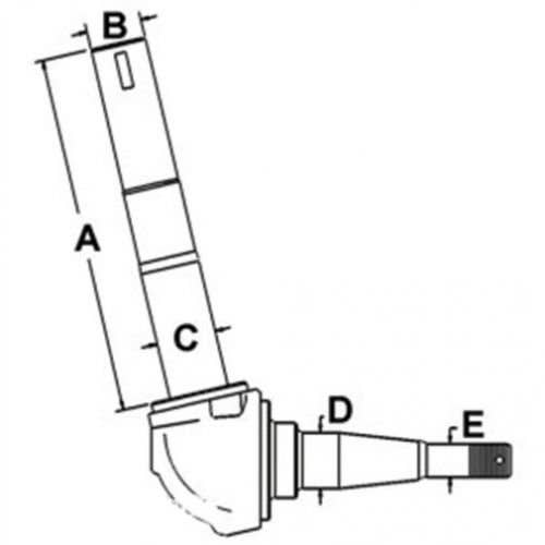 104528 | Spindle - Right Hand | Ford 231 531 531 2000 4000 |  | F2NN3105CA