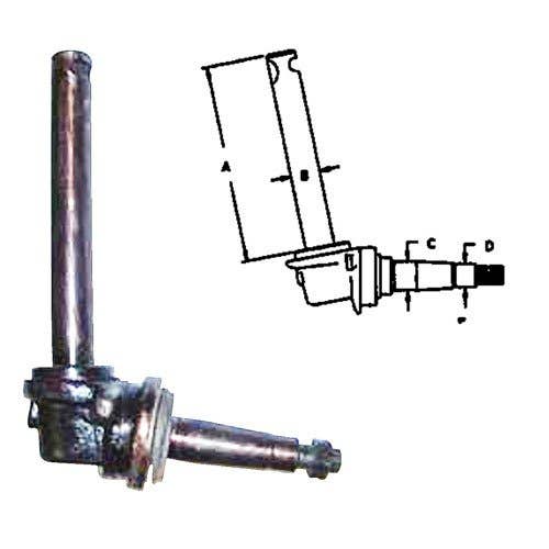 Spindle - Right Hand fits International B275 B414 354 364 434 3043865R1 3043865R92
