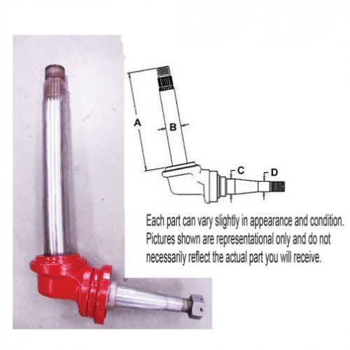 Used Spindle - Right hand or Left Hand fits International 300 350 361845R92