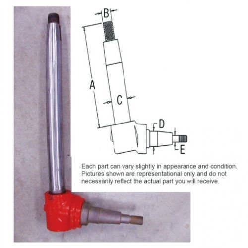 Used Spindle - Right Hand or Left Hand fits Case 200 300 430 530 430 530 G13051 A36534