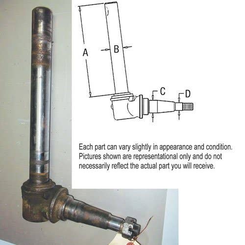 Used Spindle - Right Hand Or Left Hand fits John Deere 820 830 1020 1520 1530 2030 2040 2240 2630 301 400 401 2020 2440 2640 300 301 400 401 AT19799 Used Spindle - Right Hand Or Left Hand fits John Deere 820 830 1020 1520 1530 2030 2040 2240 2630 301 400 401 2020 2440 2640 300 301 400 401 AT19799