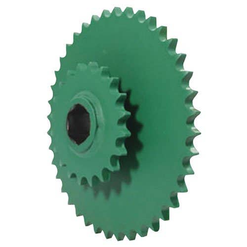 Sprocket - Double Lower Drive Roll fits John Deere 330 435 335 330 335 375 385 430 435 530 535 430 AE39652 Sprocket - Double Lower Drive Roll fits John Deere 330 435 335 330 335 375 385 430 435 530 535 430 AE39652
