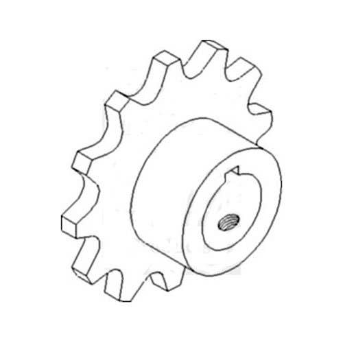 Sprocket - Grain Platform Reel Drive fits New Holland 72C 74C fits Case IH 1010 1020 2010 2020 2042 1688 2188 2388 129967A1 87035837 87450165 Sprocket - Grain Platform Reel Drive fits New Holland 72C 74C fits Case IH 1010 1020 2010 2020 2042 1688 2188 2388 129967A1 87035837 87450165