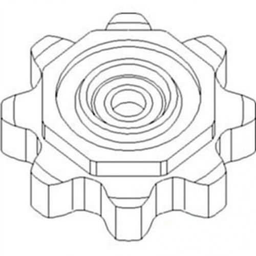 114685 | Sprocket - Idler | John Deere 606C 608C 612C |  | AH231386 | AH221638