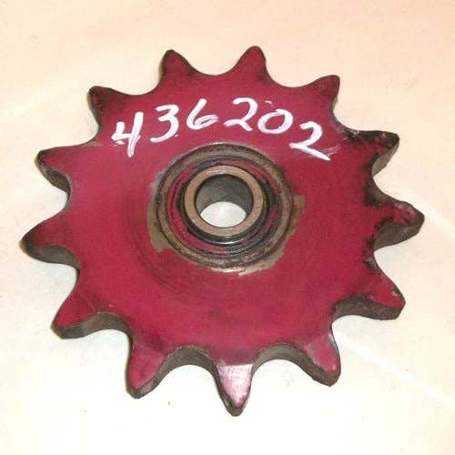 436202 | Sprocket - Idler | Case IH RB454 RB464 RB554 RB564 RBX443 RBX451 RBX452 RBX453 RBX461 RBX462 RBX463 RBX552 RBX553 RBX561 RBX562 RBX563 SBX550 | New Holland BC5080 BR730A BR740 BR740A BR750 BR750A BR770 |  | 87362667 | 87011880 | 80066614 | 66614