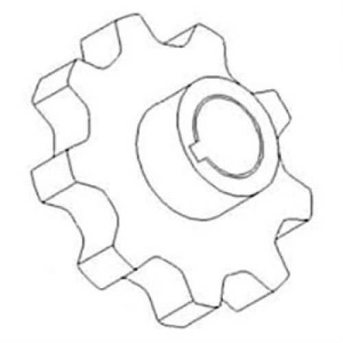 128017 | Sprocket | Case IH AFX8010 7010 7120 8010 8120 9120 |  | 86998052 | 87283438