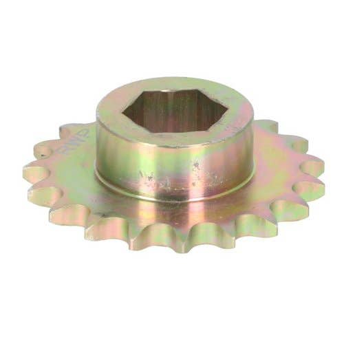 162633 | Sprocket - Pickup Drive | Mega Wide Pickup | John Deere 440E 447 447 448 448 449 450M 457 457S 458 459 460M 467 467S 468 469 547 557 558 559 560M 567 568 569 |  | AFH205832 | AE57757