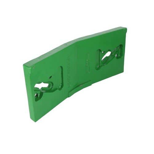 168974 | Stack Weight - Front | John Deere 820 920 1020 1120 1520 2010 2020 2020 2030 2120 2150 2155 2255 2350 2355 2510 2520 2550 2555 2750 2755 3010 3020 4000 4010 4020 4030 4230 4320 4430 4520 4620 4630 5010 5020 6030 |  | R27643