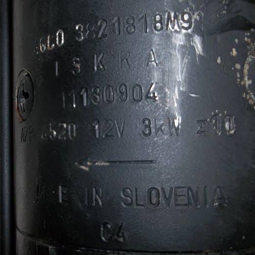456068 | Starter - Letrika Style PLGR (33409) | Massey Ferguson 4325 4335 4345 4355 4360 4370 5425 5435 5445 5455 5460 6235 6245 6255 6265 6445 6455 6460 6470 | Challenger MT425 MT445 MT455 MT465 |  | 11130904 | 3821818M91 | 33409