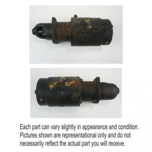 Used Starter fits Massey Ferguson 50 65 202 204 TO35 35 50 65 202 204 140026 182454M92 1900347M91 4145 1107654 182454M91, Used Starter fits Massey Ferguson 50 65 202 204 TO35 35 50 65 202 204 140026 182454M92 1900347M91 4145 1107654 182454M91,