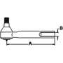 105196 | Steering Cylinder End | Ball Joint | Drag Link | Tie Rod End | Massey Ferguson 3050 3060 | | 3426336M1 105196 | Steering Cylinder End | Ball Joint | Drag Link | Tie Rod End | Massey Ferguson 3050 3060 | | 3426336M1
