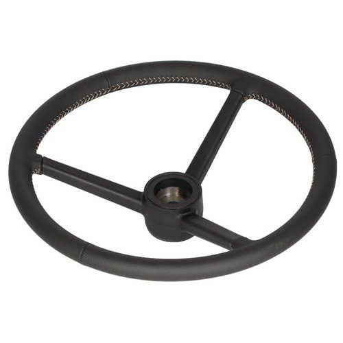 140528 | Steering Wheel - Leather Wrapped - Black | John Deere R4030 R4045 SE6010 SE6020 SE6100 SE6110 SE6120 SE6200 SE6210 SE6220 SE6300 SE6310 SE6320 SE6400 SE6410 SE6420 SE6520 SE6620 5075M 5085M 5090M 5100M 5100MH 5115M 6010 |  | AL173828 | RE282643