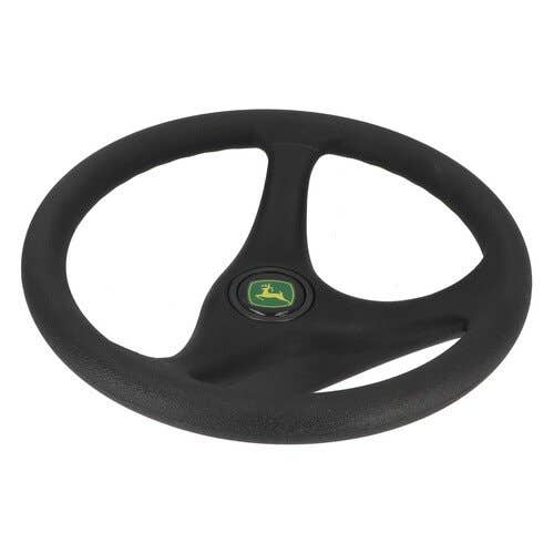 186555 | Steering Wheel | John Deere GT235 G100 LT150 LT155 LT160 LTR155 LTR166 LX266 LX279 LX288 LX289 Sabre 1948GV Sabre 1948HV Sabre 2148HV Sabre 2354HV Sabre 2554HV |  | AM131662