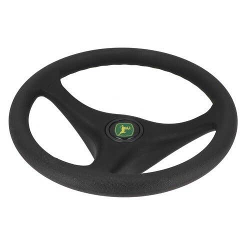 186555 | Steering Wheel | John Deere GT235 G100 LT150 LT155 LT160 LTR155 LTR166 LX266 LX279 LX288 LX289 Sabre 1948GV Sabre 1948HV Sabre 2148HV Sabre 2354HV Sabre 2554HV |  | AM131662