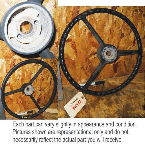 Used Steering Wheel fits John Deere 1010 2010 2255 2355 2510 3010 4010 4520 4620 5010 5020 6030 7520 3020 4020 4400 6600 6620 7700 7720 8820 AR26625