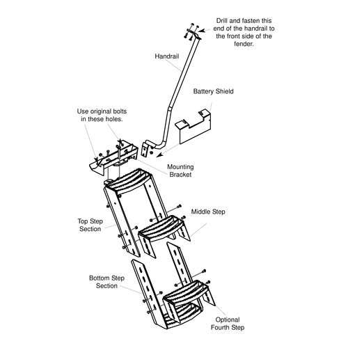 108823 | Step Unit - Left Hand | International | Farmall | IH 1086 3288 3388 3488 3588 3688 3788 5288 6388 6588 6788 7288 7488 |