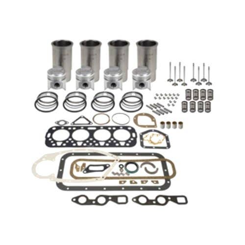 186985 | Engine Rebuild Kit with Valve Train - Less Bearings | Stepped Head Pistons | International | Farmall | IH A B BN C113 Super A Super AV |