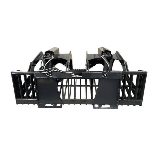 122173 | Stout - Skid Steer | Rock Grapple Bucket (Open Sides) | 72" Width |
