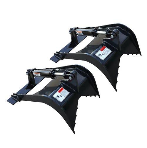 Stout - Skid Steer Grapple Attachment Add-On fits John Deere fits New Holland fits Case fits International fits Massey Ferguson fits Caterpillar Stout - Skid Steer Grapple Attachment Add-On fits John Deere fits New Holland fits Case fits International fits Massey Ferguson fits Caterpillar