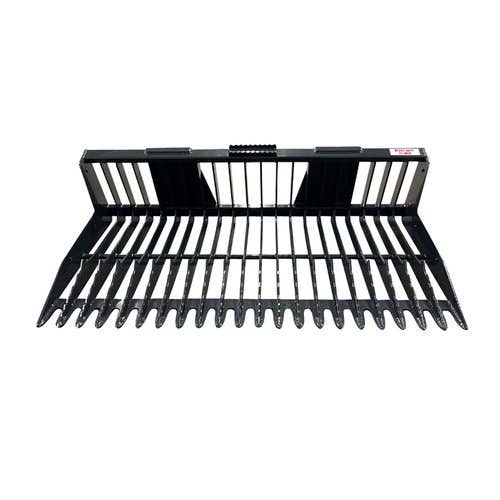 122176 | Stout - Skid Steer | Rock Bucket (Open Sides) | 72" Width |