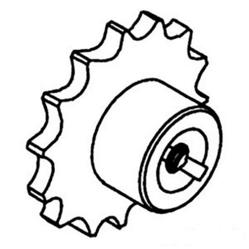 118142 | Straw Walker And Shoe Drive Sprocket | John Deere 6600 6601 6602 7700 |  | AH84243 | H80389