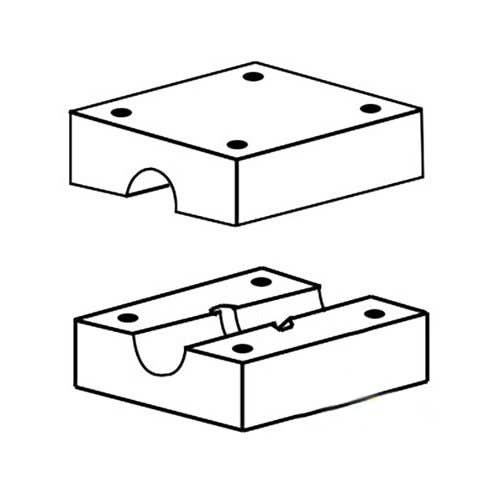Straw Walker Return Pan Blocks Ends Set of 2 fits Massey Ferguson 760 860 836874M92 Straw Walker Return Pan Blocks Ends Set of 2 fits Massey Ferguson 760 860 836874M92