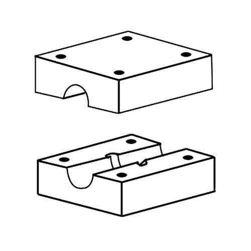 Straw Walker Wood Bearing Block Set fits International 915 166067C91 Straw Walker Wood Bearing Block Set fits International 915 166067C91
