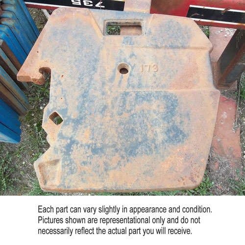 Used Suitcase Weight fits Case IH 5120 5130 5140 5230 5240 5250 7110 7120 7130 7140 7150 7210 7220 7230 7240 7250 8910 8920 8930 8940 8950 1347524C1