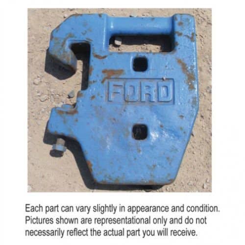 Used Suitcase Weight fits Ford 2000 2100 2600 2610 2810 2910 3000 3100 3600 3610 3910 4000 4100 4110 4140 4400 4600 4610 5000 5100 6600 D0NN3A370B