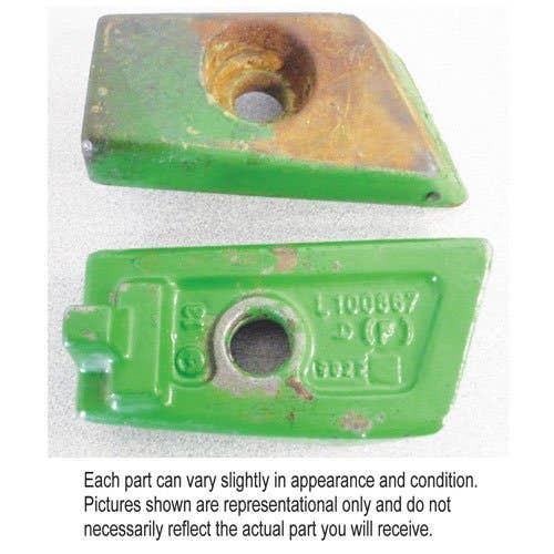 Used Sway Block - Left Hand fits John Deere 6110 6120 6200 6210 6215 6220 6300 6310 6320 6400 6405 6410 6415 6420 6500 6605 6615 6715 7220 7320 L79536