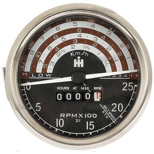 123523 | Tachometer Gauge | International | Farmall | IH B414 B434 434 |  | 3045066R91 | 3042465R91 | 3042466R91