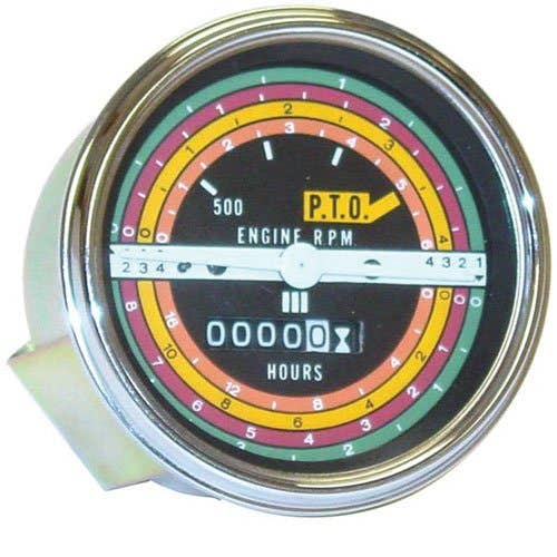 121654 | Tachometer Gauge | International | Farmall | IH 424 444 444 2424 2424 2444 2444 |  | 388893R91