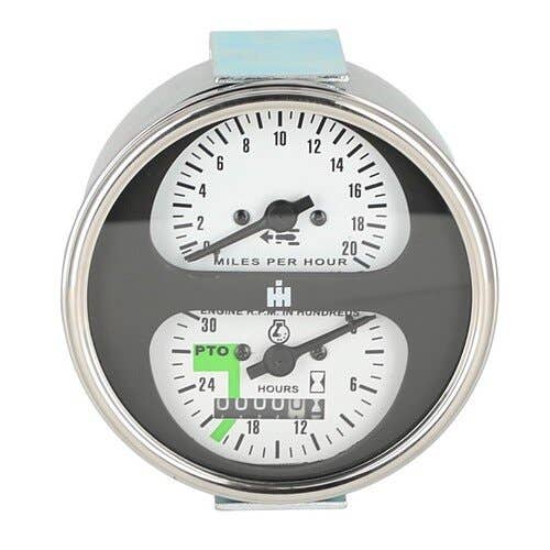 121657 | Tachometer Gauge | International | Farmall | IH Hydro 70 Hydro 86 Hydro 100 544 656 666 826 966 1026 1066 |  | 398957R1 | 402033R1 | 534055R1 | 65324C1