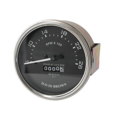 133328 | Tachometer Gauge with Logo | David Brown 885 990 995 996 1210 1212 1410 1412 |  | K942232 | K942227 | K955273