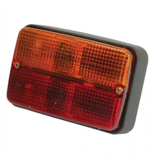 Tail Light - 12V Red / Orange Rectangular fits Massey Ferguson 275 290 240 265 275 290 1682738M91 fits Landini 5830 Tail Light - 12V Red / Orange Rectangular fits Massey Ferguson 275 290 240 265 275 290 1682738M91 fits Landini 5830