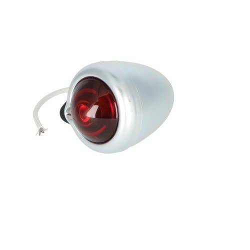 105310 | Tail Light Assembly - 12V | Bullet Style | Silver | Allis Chalmers | 70223711 | International | 354305R92 | Allis Chalmers B C CA D10 D12 D15 G WD WD45 | International | Farmall | IH A B C Cub H M Super A |  | 70223711 | 354305R92 | AA4530R