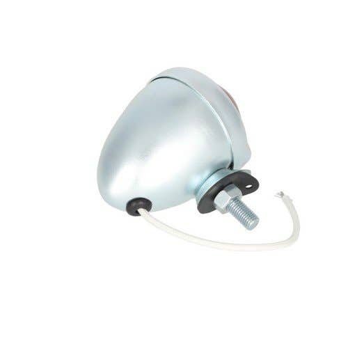 105310 | Tail Light Assembly - 12V | Bullet Style | Silver | Allis Chalmers | 70223711 | International | 354305R92 | Allis Chalmers B C CA D10 D12 D15 G WD WD45 | International | Farmall | IH A B C Cub H M Super A |  | 70223711 | 354305R92 | AA4530R