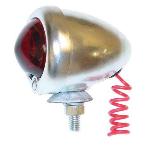 105309 | Tail Light Assembly - 6V | Bullet Style | Sliver | Allis Chalmers | 70223714 | International | 354305R92 | Allis Chalmers B C CA D10 D12 D15 G WD WD45 | International | Farmall | IH A B C |  | 70223714 | 354305R92 | AM1310T | AB3976R | AM1291T