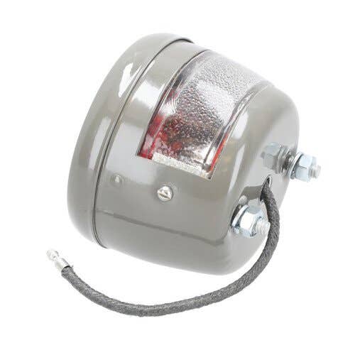 184023 | Tail Light Assembly - 6V | Taurus | Grey Powder Coated | Restoration Quality | Ford 2N 9N |  | 9N13404