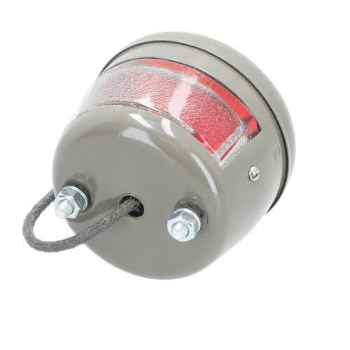 184023 | Tail Light Assembly - 6V | Taurus | Grey Powder Coated | Restoration Quality | Ford 2N 9N |  | 9N13404