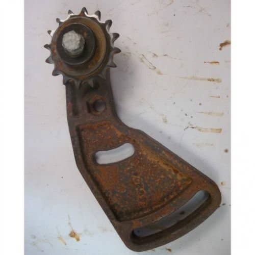 Used Tensioner Sprocket Assembly LH fits Bobcat 600 610 611 500 6502618 6502598 Used Tensioner Sprocket Assembly LH fits Bobcat 600 610 611 500 6502618 6502598