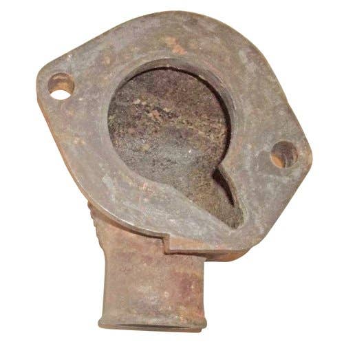 Used Thermostat Outlet Housing fits Massey Ferguson 25 30 31 6500 25 30 31 165 175 255 261 265 270 275 283 285 290 590 735312M1 fits Perkins 37735651