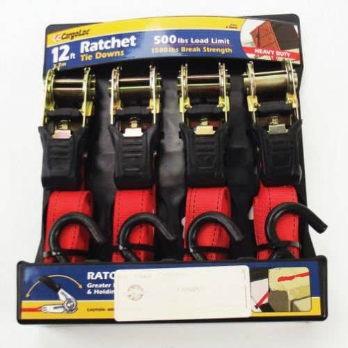 110485 | Tie Down Straps - 4 pack |