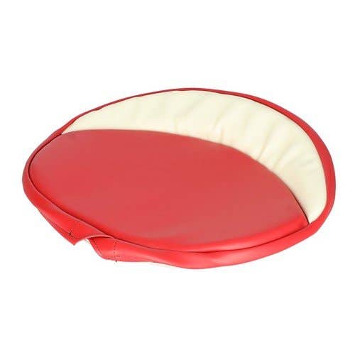 110067 | Tie-On Pan Seat Cover | Vinyl | Red and White | International | Farmall | IH C Cub Cub Lo-Boy H HV M MD Super A Super C Super M Super MTA 100 130 140 140 200 230 240 240 300 330 340 340 350 400 404 444 444 450 460 504 606 2400 2404 2404 2444 |