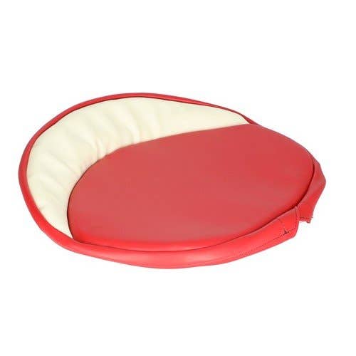 110067 | Tie-On Pan Seat Cover | Vinyl | Red and White | International | Farmall | IH C Cub Cub Lo-Boy H HV M MD Super A Super C Super M Super MTA 100 130 140 140 200 230 240 240 300 330 340 340 350 400 404 444 444 450 460 504 606 2400 2404 2404 2444 |